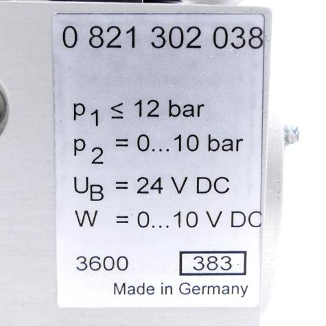 Proportional Druckregelventil PDV  Neu OVP
