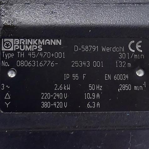 Submersible Pump TH 45/470+001 Used