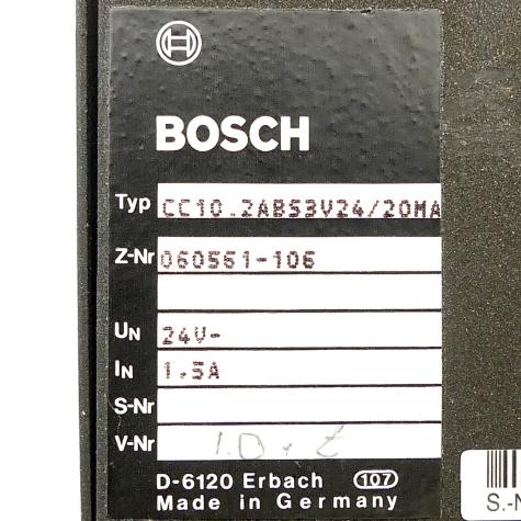 Baugruppe CC10.2ABS3V24/20MA Gebraucht