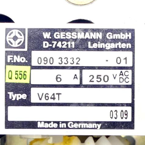 Hebelschalter 090 3332 Gebraucht