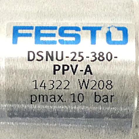 Round Cylinder DSNU-25-380-PPV-A 14322 New