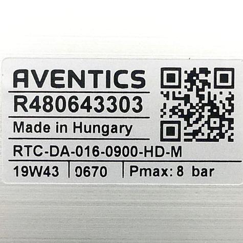Rodless cylinder RTC-DA-016-0900-HD-M RTC-DA-016-0900-HD-MBM41S005LPRA3P0P0  New