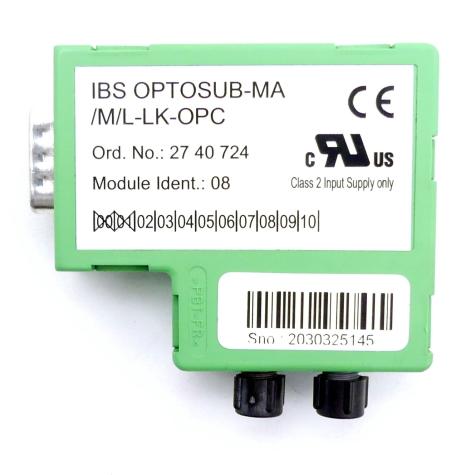 Lichtwellenleiter-Umsetzer IBS OPTOSUB-MA/M/L-LK-OPC Neu OVP