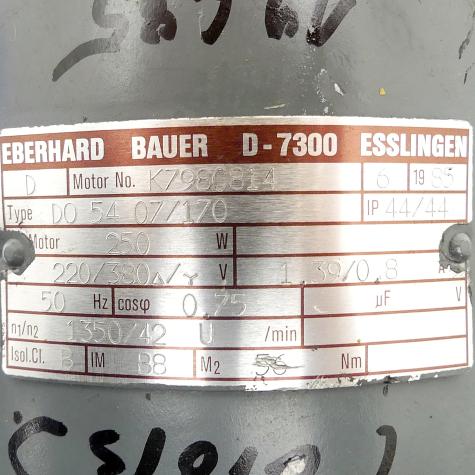 Getriebemotor D0 54 07/170 Gebraucht