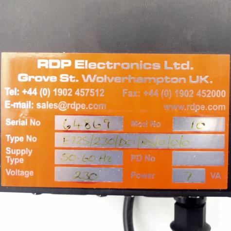 Controller E725/230/DCI/RSI/0/0/0 E725/230/DCI/RS/0/0/0 Neu