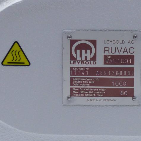Vacuum Pump RUVAC A891200080 Used