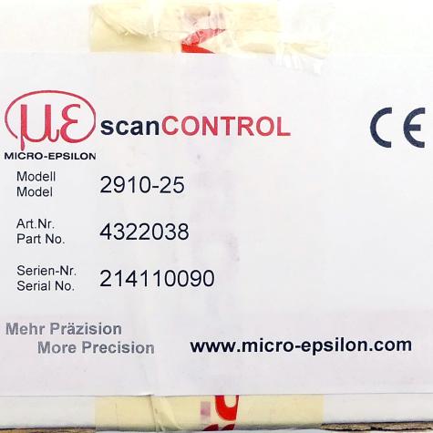 Laser profile scanner scanControl 2910-25 scanCONTROL 2910-25 New FS