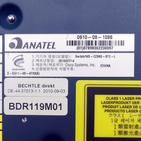 Switch Catalyst 1960 Series  Used