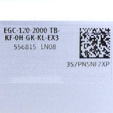 Toothed belt axes EGC-120-2000 TB-KF-OH-GK-KL-EX3 556815 New