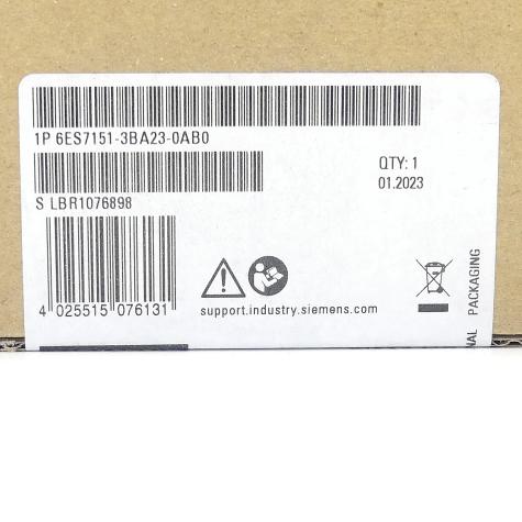 SIMATIC DP Interface-Modul IM 151-3 PN HF for ET 200S  