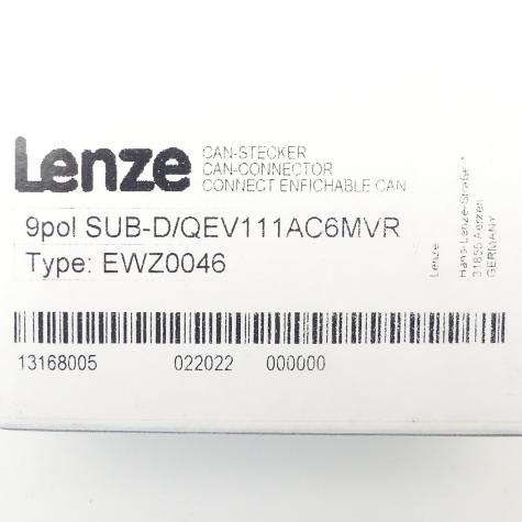 CAN-Stecker 9pol EWZ0046 Neu OVP
