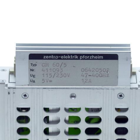 Power Supply Unit GB 60/5 GB 60/1 