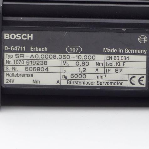 Brushless servo motor SR-A0.0008.060-10.000  