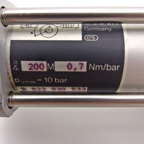 BOSCH Drehzylinder 200°/0,7 Nm/bar  Gebraucht