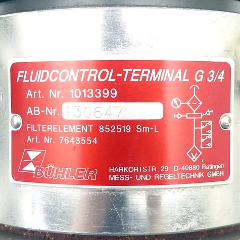Fluidcontrol terminal G 3/4  Used