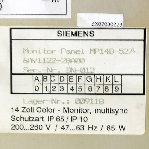 Monitor Panel MP14B-527  Gebraucht