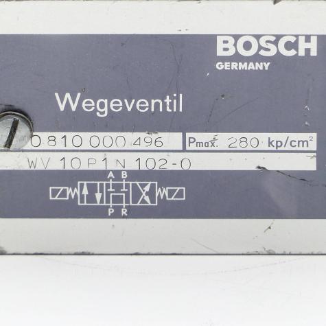 4/3 Wegeventil WV10P1n102-0 0810000496 Gebraucht