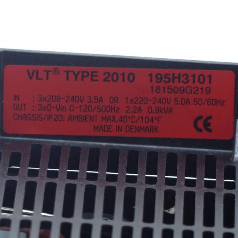Frequenzumrichter TYPE 2010 TYPE 2010 Neu