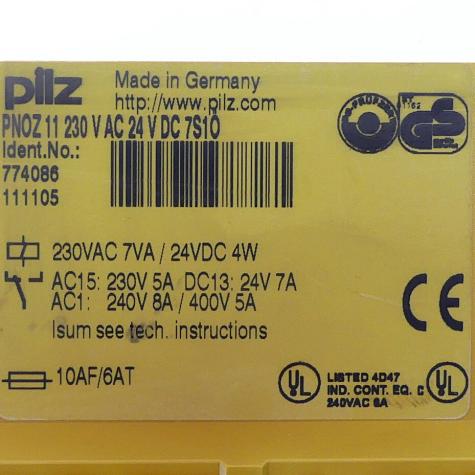 PNOZ 11 Not-Aus-Schaltgerät  Gebraucht