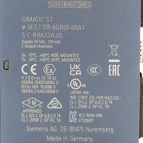 SIMATIC ET 200SP analoges Ausgangsmodul  