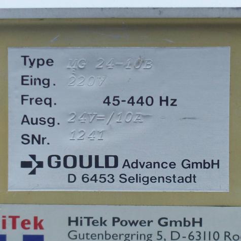 Energieversorgung  Gebraucht