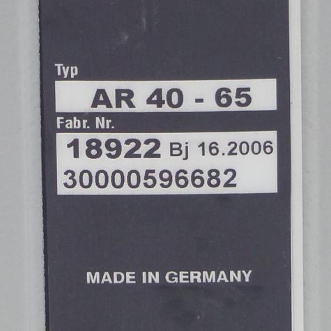 Auslassfilter mit ÖLrückführung AR 40-65  Neu OVP