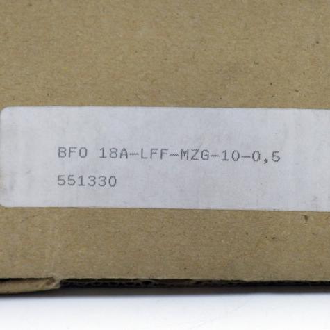 Fiber Optic BFO18A-LFF-MZG-10-0,5 BFO 18A-LFF-MZG-10-0,5 New FS