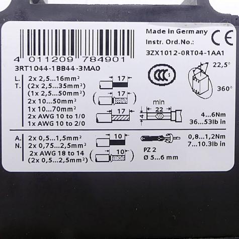 Contactor  New FS