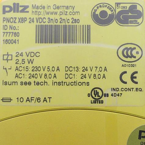 PNOZ X8P Safety Switchgear  Used
