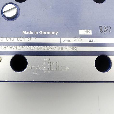 4/2 way valve with pressure switch  Used
