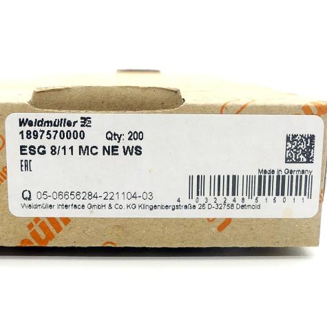 Device markers  (200 pcs.) ESG 8/11 MC NE WS 