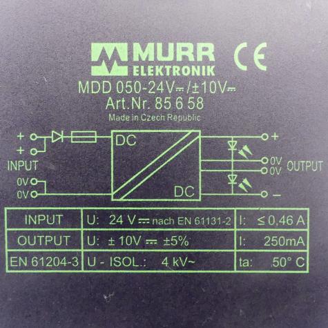 MDD DC/DC-Convertor switch mode MDD 050-24/+-10V Used