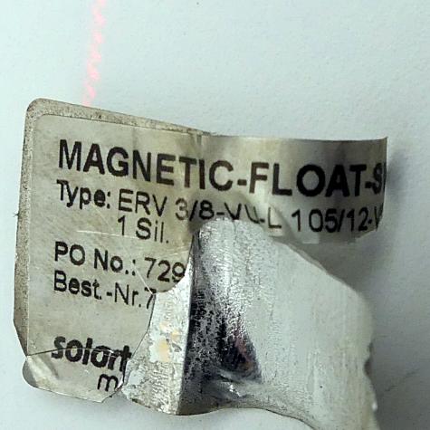 Magnetic float switch  New