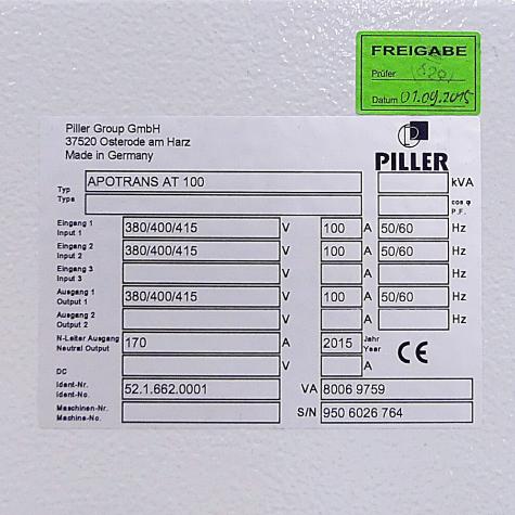 Transferschalter Apotrans AT 100 Neu