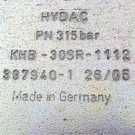 Blockkugelhahn KHB-30SR-1112 Neu