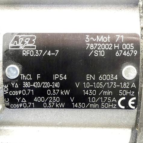 Drehstrommotor m. Hydraulikfilter  Gebraucht