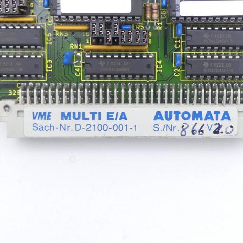 VME MULTI E/A 4 Module  