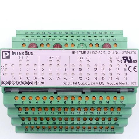 I/O-Modul IB ST ZF 24 DO32/2 + IB STME 24 DO 32/2 Gebraucht