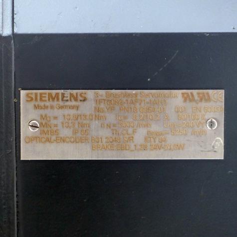 Bürstenloser Servomotor PN18 6854 01 001 Gebraucht