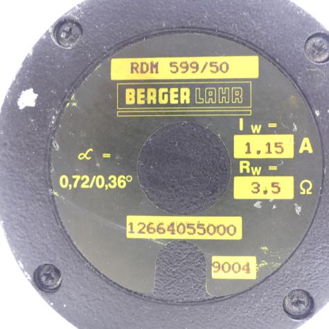5-phase step motor RDM 599/50B RDM599/50B Used