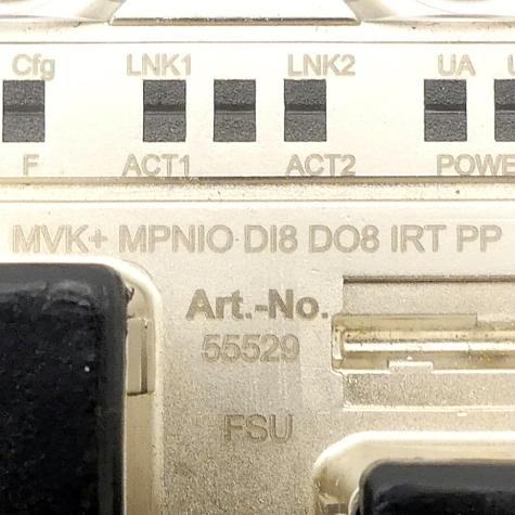 ProfiNet module MVK+MPNIO DI8 DO8 IRT PP Used