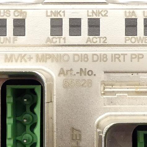 ProfiNet Modul MVK+ MPNIO DI8 DI8 IRT PP Gebraucht