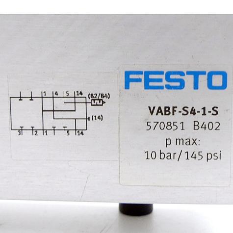 Intermed. plate VABF-S4-1-S 570851 Used