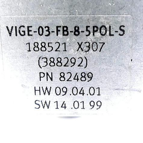 Input module VIGE-03-FB-8-5POL-S 188521 