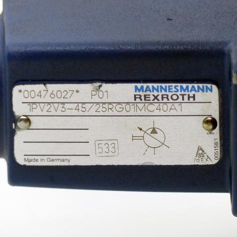 Flügelzellenpumpe 1PV2V3-45/25RE01MC40A1 Gebraucht