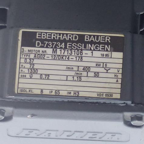 Getriebemotor AG02-12/DK74-178  Gebraucht