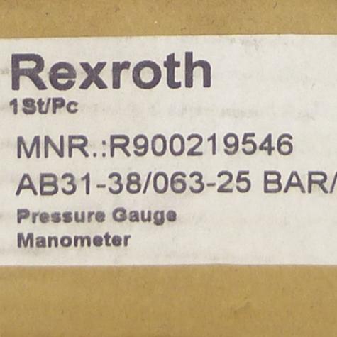 Manometer AB31-38/063-25  