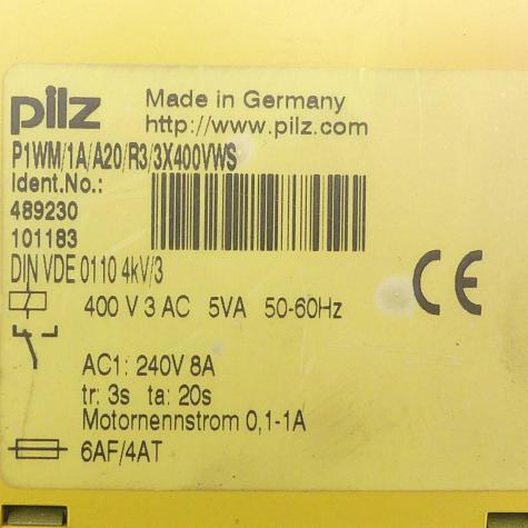 Wirkleistungsmesser P1WM/1A/A20/R3/3X400VWS  Gebraucht