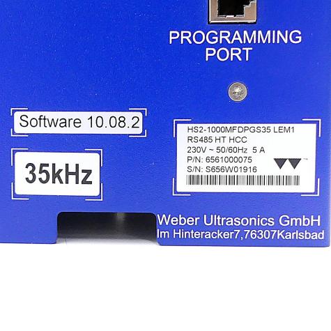 Ultrasonic generator 6561000075 New