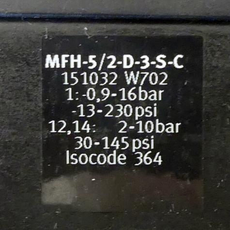 Solenoid valve 151032 Used
